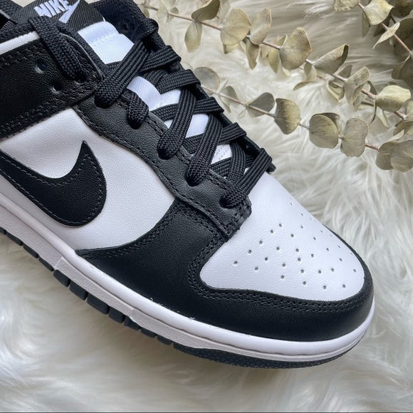 Nike Dunk Low Retro Black White 2022 Design Panda Sneakers Shoes W9 - Picture 9 of 12
